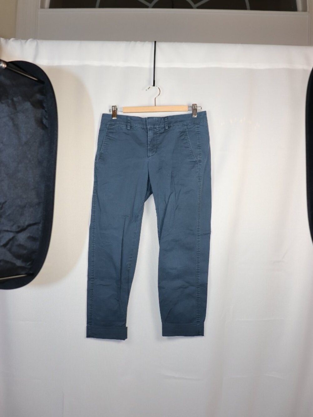 Vince Women’s Navy Slacks – Size 4 – Tailored Designer Trousers